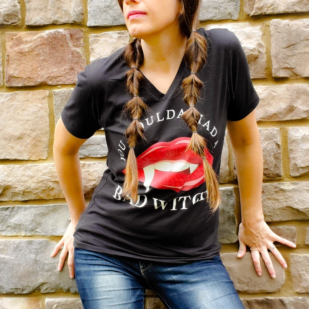 "You coulda had a bad witch" T NWT - Picture 2 of 3